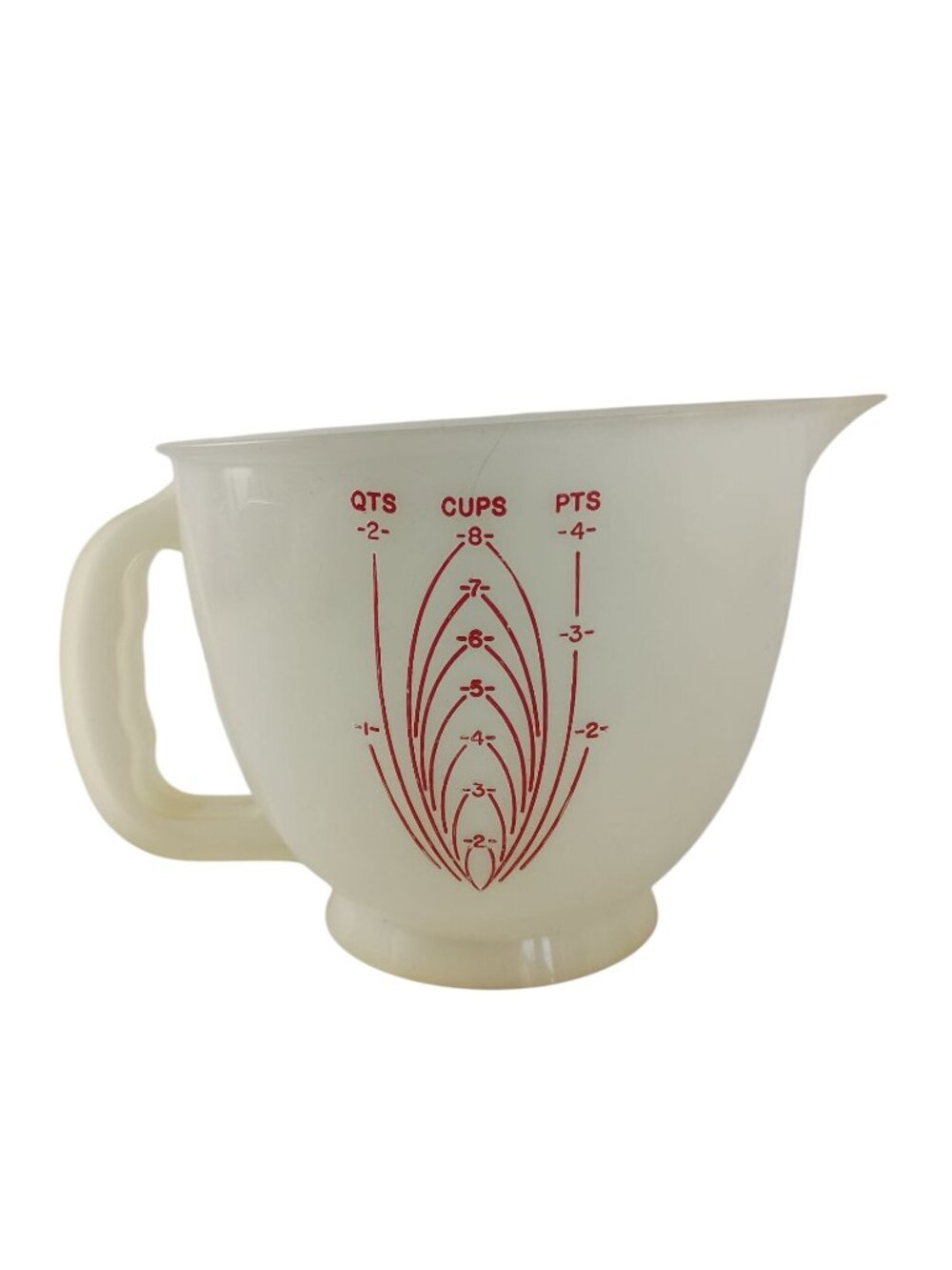 Tupperware Mix N Store 8 Cup Measuring Batter Bowl Vintage